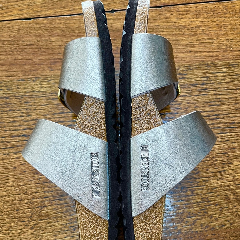 Birkenstock Arizona Graceful Taupe Sandals - Picture 4 of 6